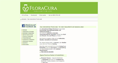 Desktop Screenshot of floracura.com